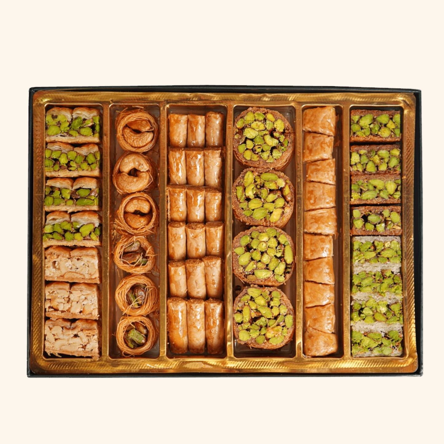 Lyxig 6 typer Baklava (400g)