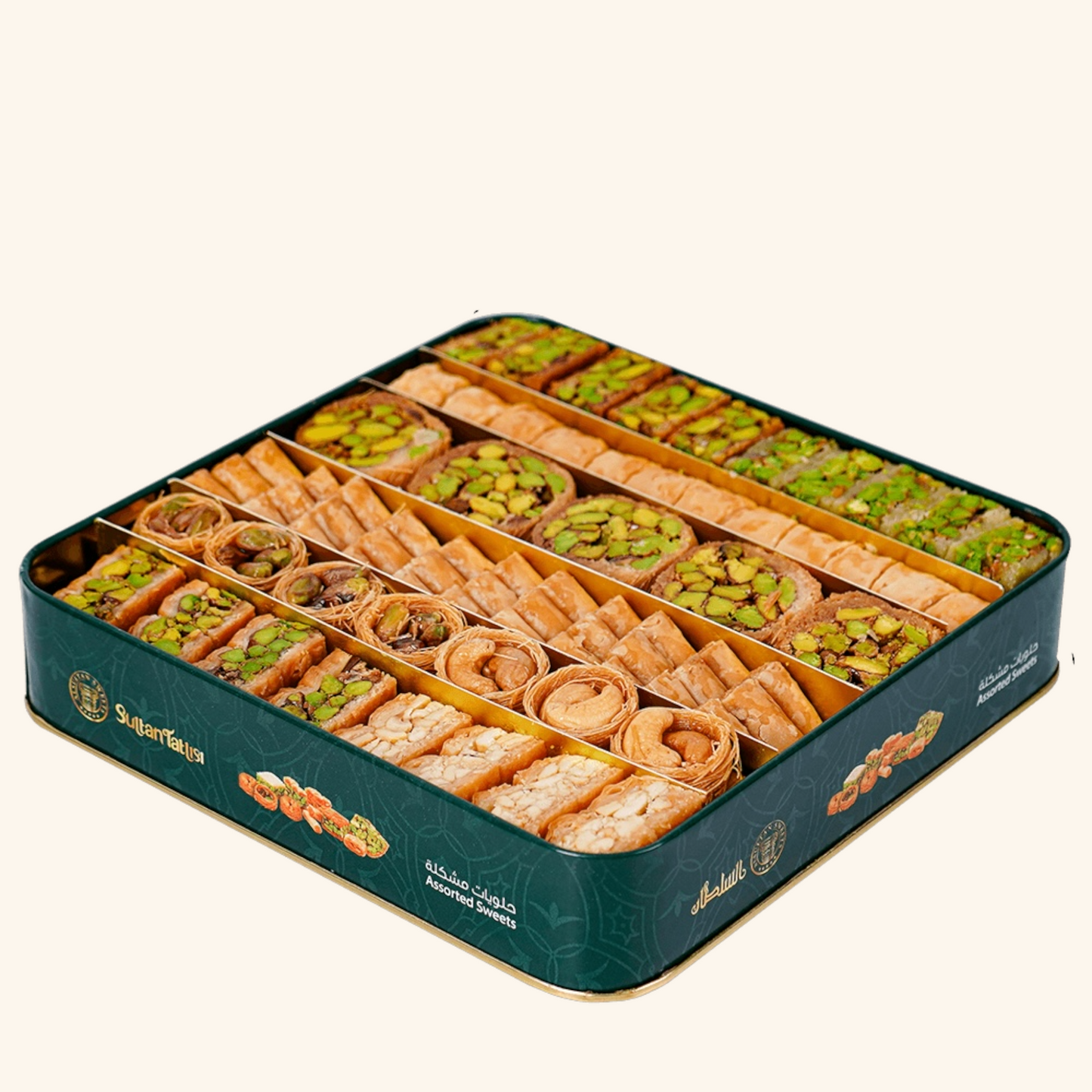 Lyxig 6 typer Baklava (1000g)